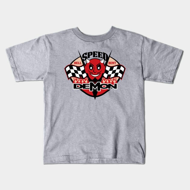 Speed Demon Kids T-Shirt by DesignWise